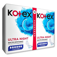 Прокладки "Котекс" Ультра Найт фото