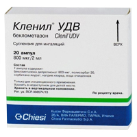 Кленил УДВ суспензия для ингаляций 800мкг/2мл 2мл фото