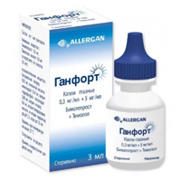 Ганфорт капли 0,3мг/мл+5мг/мл 3мл фото