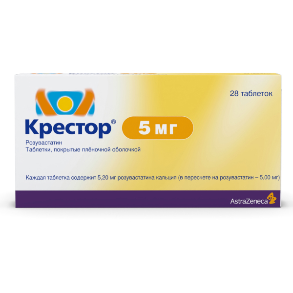 Крестор таблетки 5мг фото
