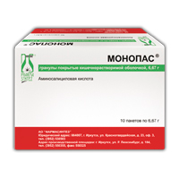 Монопас гранулы 600мг/г 6,7г фото