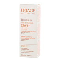 Uriage "Bariesun" крем солнцезащитный SPF-50+ минеральный 100мл фото