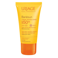 Uriage "Bariesun" крем тональный солнцезащитный SPF-50+ золотистый 50мл фото