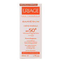 Uriage "Bariesun" крем солнцезащитный SPF-50+ минеральный 50мл фото