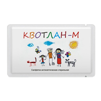 Салфетка антисептическая стерильная детская "Квотлан-М" фото