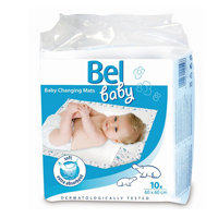 Пеленки "Bel Baby Changing Mats" впитывающие детские размер 60х60см фото