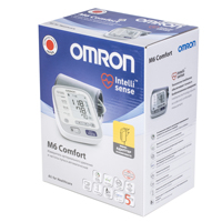 Измеритель артериального давления и частоты пульса (тонометр) "OMRON" автоматический M6 Comfort (HEM-7223-ARU) с адаптером фото