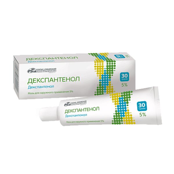 Декспантенол мазь 5% 30г фото
