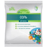 Соль для ванн детская с лавандой 500г &quot;Мир Детства&quot; (40109) фото