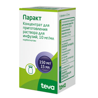 Паракт концентрат для приготовления инъекционного раствора 10мг/мл 15мл фото