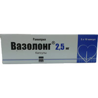 Вазолонг капсулы 2,5мг фото