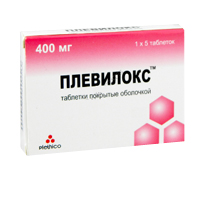 Плевилокс таблетки 400мг фото