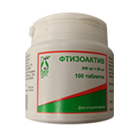 Фтизоактив таблетки 300мг+60мг фото