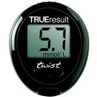Глюкометр "TRUErezult twist" с принадлежностями фото