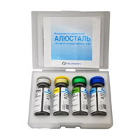 Алюсталь &quot;Аллерген пыльцы луговых трав&quot; суспензия для инъекций 0,01ИР/мл+0,1 ИР/мл+1ИР/мл+10ИР/мл 5мл (начальная терапия) фото