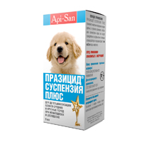 Празицид-суспензия сладкая для щенков средних и крупных пород 10мл фото
