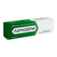 Акридерм мазь 0,05% 15г фото