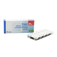 Аторис таблетки 30мг фото