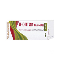 Л-Оптик Ромфарм капли глазные 0,5% 5мл фото