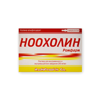 Ноохолин Ромфарм раствор для инъекций 250мг/мл 4мл фото