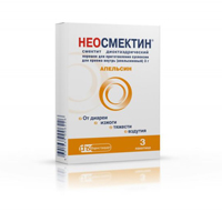 Неосмектин порошок апельсиновый 3г/3,76г фото