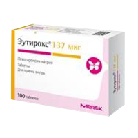 Эутирокс таблетки 137мкг фото