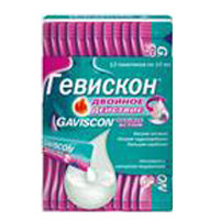 Гевискон Двойное Действие суспензия мятная 10мл фото