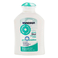 Масло детское "Sanosan" Pure+Sensitive для купания малыша 200мл фото
