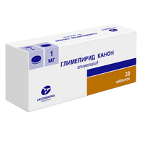 Глимепирид Канон таблетки 1мг фото