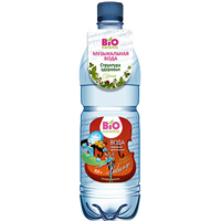 Вода питьевая музыкальная структурированная "Bio National" газированная 0,6л фото