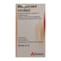 Интратект раствор для инъекций 50мг/мл 20мл фото
