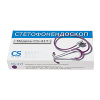 Стетофонендоскоп "CS Medica" CS-417 (фиолетовый) фото
