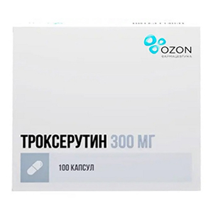 Троксерутин капсулы 300мг фото