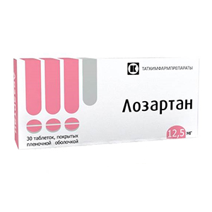 Лозартан таблетки 12,5мг фото