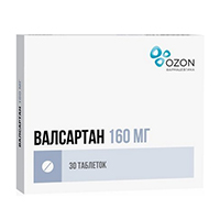 Валсартан таблетки 160мг фото