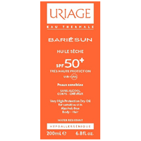 Uriage "Bariesun" масло сухое SPF50+ 200мл фото