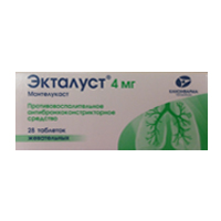 Экталуст таблетки жевательные 4мг фото