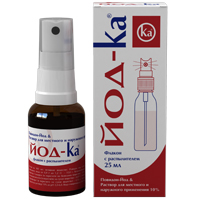 Йод-Ка раствор 10% 25мл фото
