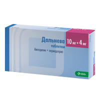 Дальнева таблетки 10мг+4мг фото