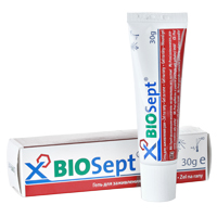 БиоСепт гель для заживления ран 30г фото