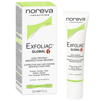 Эксфолиак крем для лица Глобал 6 &quot;Noreva Laboratoires&quot; 30мл фото