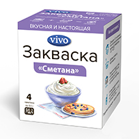 Закваска "Сметана" "VIVO" 0,5г фото