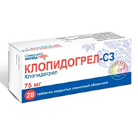 Клопидогрел-С3 таблетки 75мг фото