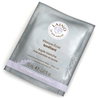 Маска &quot;Laino&quot; тонизирующая для сияния кожи лица с белой глиной 12г фото