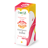 Помада гигиеническая "Сок для губ" "Double Juice" клубника-банан 3,5г фото