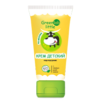 Крем детский &quot;ГринЛаб Литлл&quot; под подгузник на молоке с ромашкой и витамином Е 100мл фото