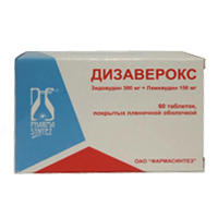 Дизаверокс таблетки 300мг+150мг фото