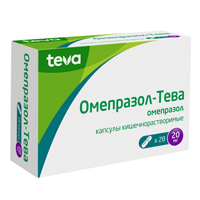 Омепразол-Тева капсулы 20мг фото