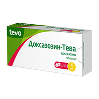Доксазозин-Тева таблетки 4мг фото