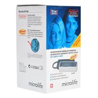 Измеритель артериального давления и частоты пульса (тонометр) "Микролайф" ВР А90 (на плечо) фото